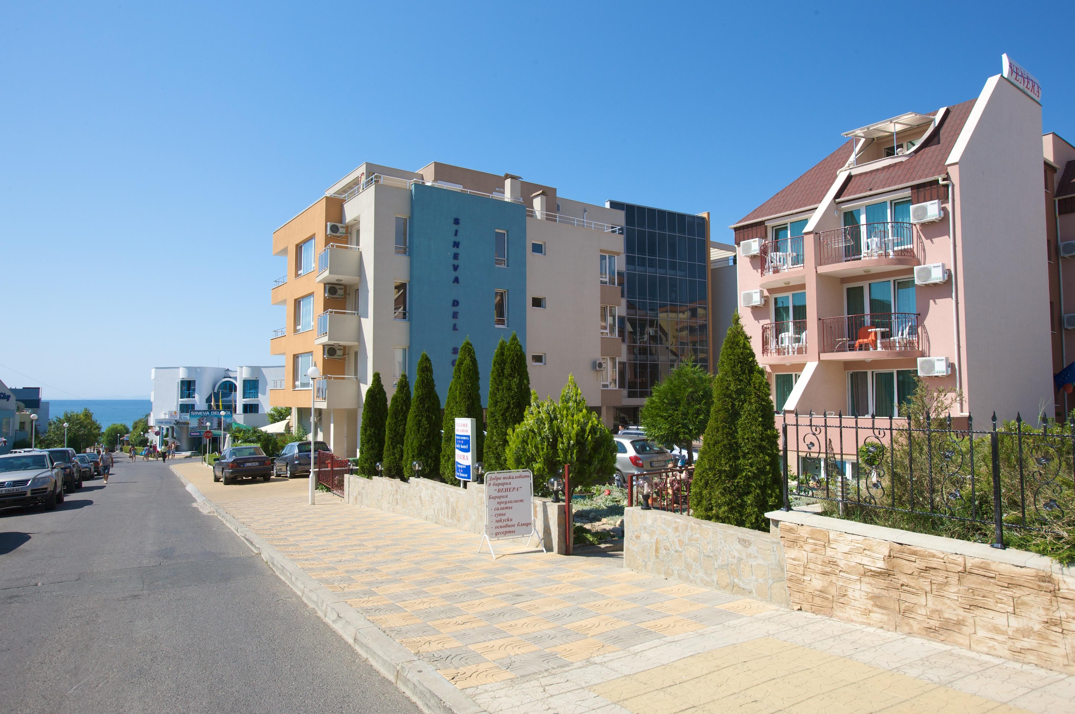 Family Hotel Venera Sveti Vlas Exterior foto